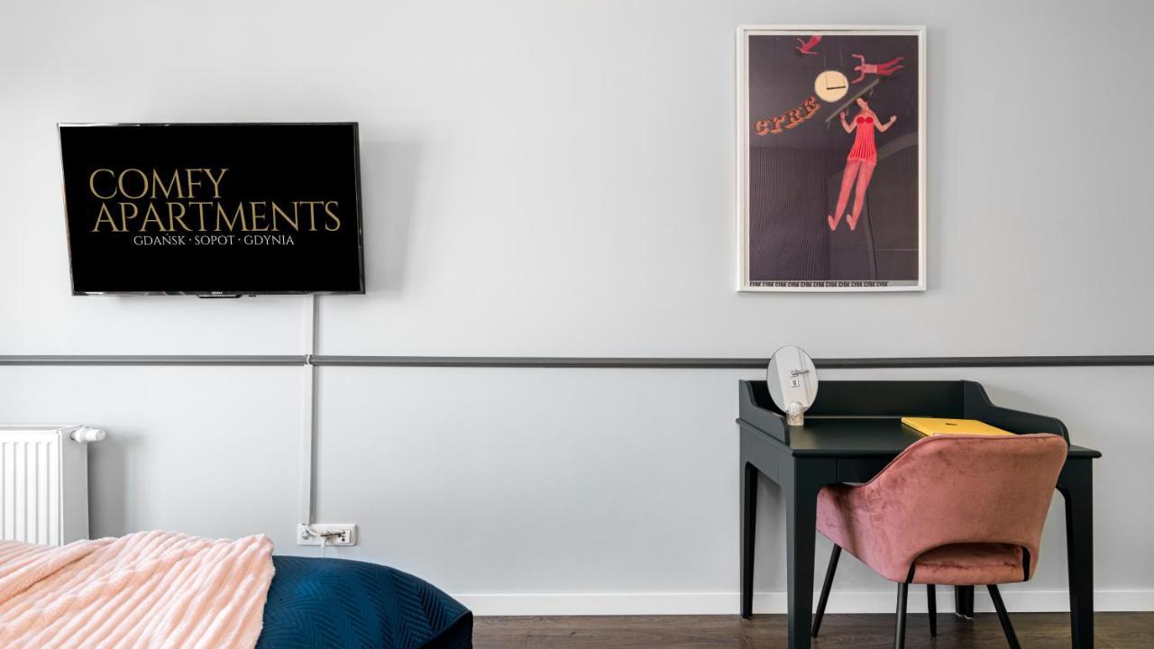 Waterlane W Oknami Na Rzeke - Marina View - Comfy Apartments Gdańsk Eksteriør billede
